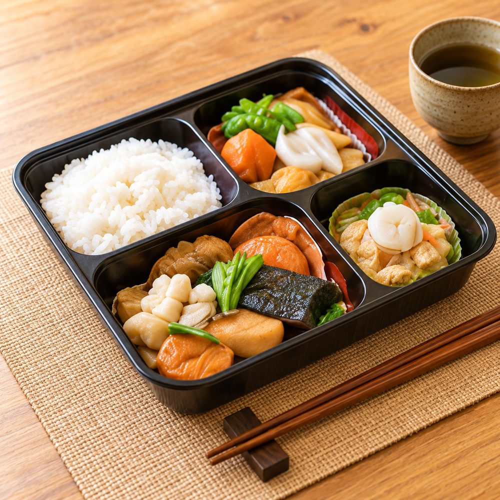 配食サービスのお弁当のイメージ